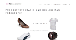 Desktop Screenshot of 3d-fotoservice.de